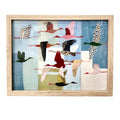 Beautiful abstract wall art